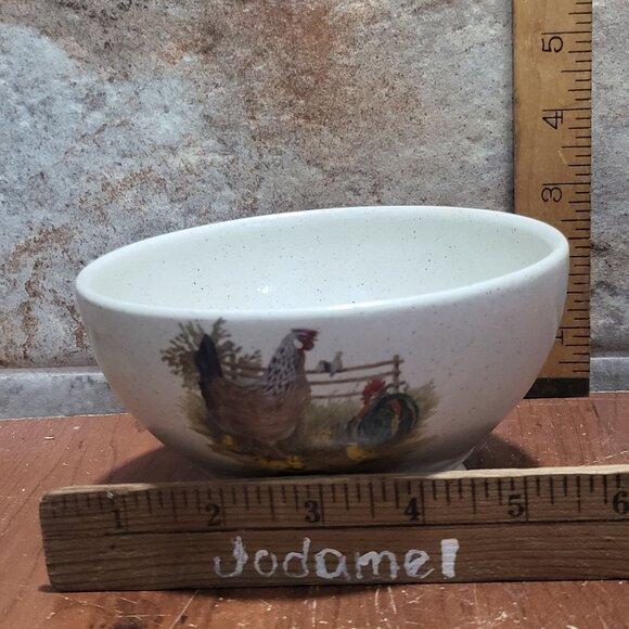 Atelier 2001 SA Limoges Porcelain Chicken Bowl - Picture 10 of 13